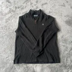 新品未使用 POLO ラルフローレン メンズ ハーフジップ ブラック S 楽天市場】ラルフローレン POLO Ralph Lauren ハーフジップ