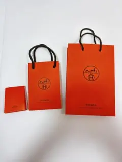 HERMES ショップ袋 中小　ボックスセット
