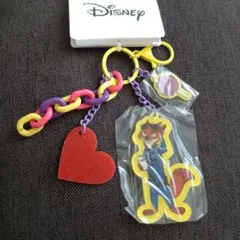 ズートピア　ニック　バッグチャーム　アクリルキーホルダー　ディズニー　キーリング