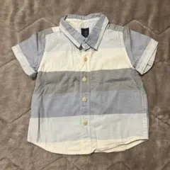 babyGap 半袖チェックシャツ 12-18ヶ月