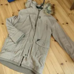 ベージュキッズアウター☆中綿ファー付きフード(⁠◍⁠•⁠ᴗ⁠•⁠◍⁠)