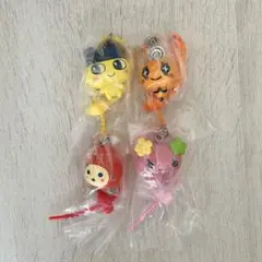 たまごっち カラフルマルチチャーム(まめっち めめっち いちごっち ふらわっち)