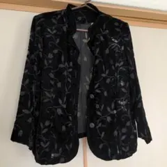 花柄 カーディガン