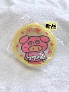 ブタメンポーチ　おやつカンパニーグッズ　ブタメングッズ　ビニールポーチブタメン