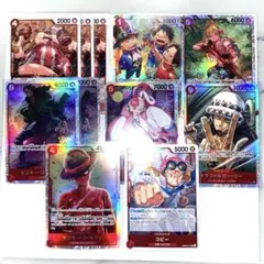 ワンピースカード　赤　まとめ　セット