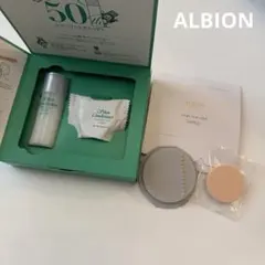 未使用品 ALBION 化粧水 洗顔石鹸 ファンデーション サンプル3点