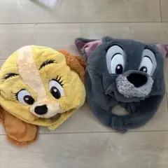 ディズニー　わんわん物語　レディトランプ　ファンキャップ　2点セット