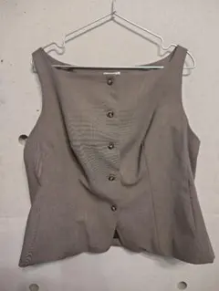 試着のみ H&M ベスト ジレ Lサイズのサムネイル