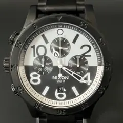 【極美品】Nixon 48-20 CHRONOクロノ　白黒 2025年最新】ニクソン 腕時計 48-20の人気アイテム - メルカリ