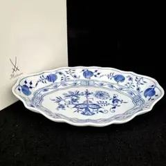 マイセンブルーオニオン オーバルプラター 35×26cm マイセンブルーオニオン オーバルプラター 35×26cm - メルカリ