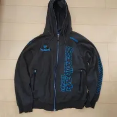 hummel ヒュンメル ジップアップパーカー グレー