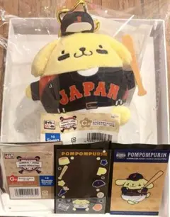 侍ジャパン×サンリオ タイトーくじ Ｃ賞 G賞 ポムポムプリン