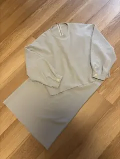 アダムエロペ セットアップ　ブルー　ボンディング　　ユナイテッドアローズ