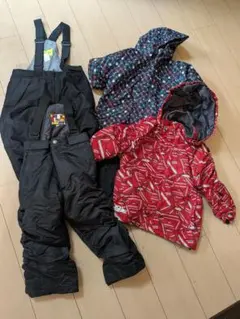 キッズ スキーウェア 上下セット 2着セットのサムネイル