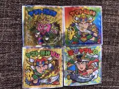 ヘッドだらけのビックリマンシール 聖ＶヤマトＧ含む、合計4枚セット