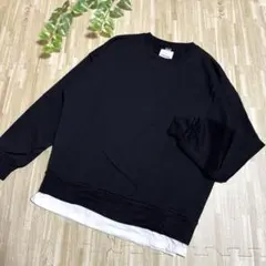 レイヤード スウェット