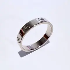 2026年最新】カルティエ Cartier ラブ 52 リング K18 WG ホワイト 