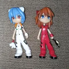 ピンキーストリート×新世紀エヴァンゲリオン　レイ＆アスカセット