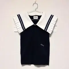 Bibiy. セーラーカラー ニットトップス