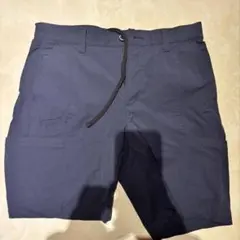 TIGORA メンズ ハーフパンツ ネイビー シンプル ゴルフ アウトドア