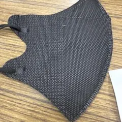 ブラック布製立体マスク