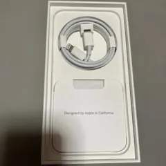 新品　Apple ライトニングケーブル ホワイトiPhone 純正 タイプC