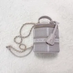 herlipto Jacquard Mini Vanity Bag【週末価格】