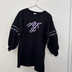ANAP KIDS ブラック ワンピース 110