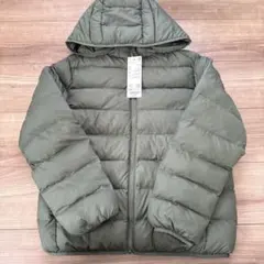 新品ユニクロウォームパデッドウォッシャブルパーカ中綿ジャケット150cm