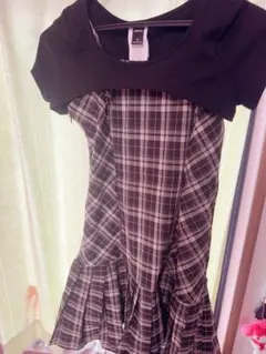 FRIFUL チェック柄ワンピース Sサイズ