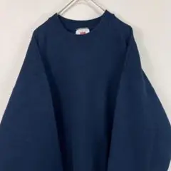 USA古着 member’s mark 無地 スウェット ネイビー