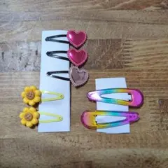 カラフルヘアピンセット 7個