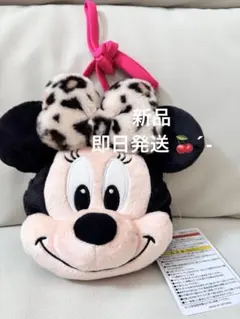 新品 ヒョウ柄 ミニー ポシェット 東京ディズニーリゾート ショルダーバッグ