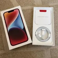 (空箱のみ)iPhone14レッド 128GB (本体なし)