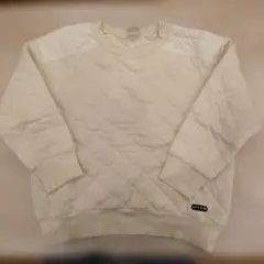 petit main　ホワイトトレーナー120cm