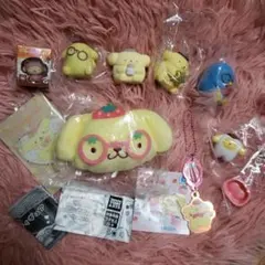 ポムポムプリン ガチャガチャ食玩キーホルダーセットサンリオキャラクターズ