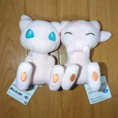 ポケットモンスター いろんなおかお ぬいぐるみ ミュウ 2種セット