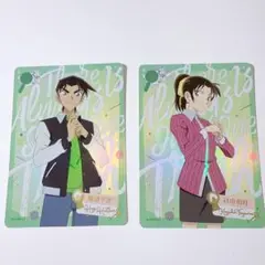 江戸川コナン 中国限定カード　トレカ　kayou 服部平次、遠山和葉