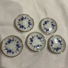 【美品】ロイヤルコペンハーゲン風 スプーン カトラリー レスト5個セット