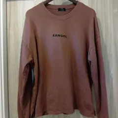 KANGOL XL ブラウン トレーナー
