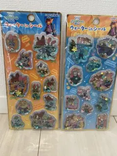 新品◎ズートピア2 ウォーターシール　2枚セット
