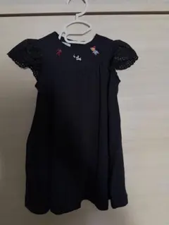 familiar ファミリア 刺繍ワンピース 90cm