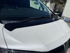 アルファード３０系　TRD フロントフードエクステンション　ブラック系のサムネイル