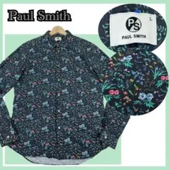 ✨美品✨PS Paul Smith ボタニカルフローラル 長袖シャツ L 日本製