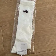 ファミリア　ハイソックス　白　ホワイト　17cm（16-18cm）　新品タグ付き