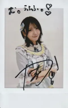 AKB48 倉野尾成美 サンコンコン ぺりちゃんくじ 直筆サイン入りチェキ