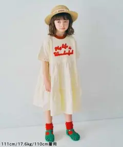 p.premier 美品フェルトリンガーTティアードワンピースのサムネイル
