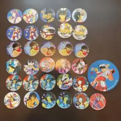 【希少品】【当時物】聖闘士星矢メンコ 32枚セット めんこ カード 昭和レトロのサムネイル