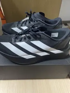 値下げ ADIZERO EVO SL ブラック/ホワイト 27cm