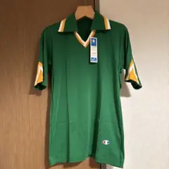 y2K古着【新品】チャンピオン 半袖Ｔシャツ バスケットボールシャツ LL 緑